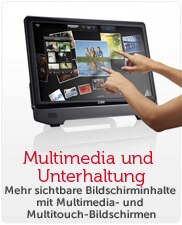 Dell Multimedia und Unterhaltung Monitore